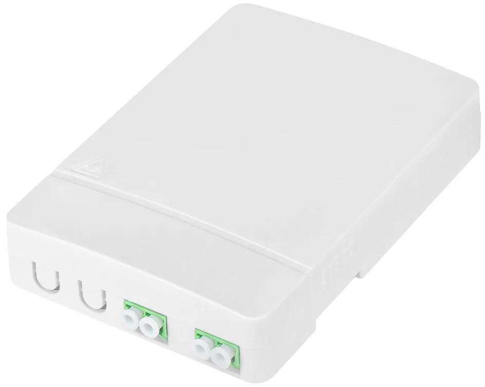 DIGITUS Boîtier FTTH, 2x LC/APC DX femelle, blanc - OEM DN-931096