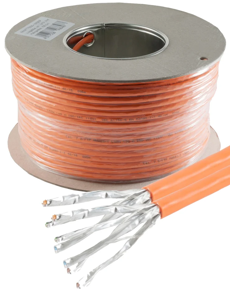 shiverpeaks Câble d'installation cat.7 BASIC-S, S/FTP, 100 m - OEM BS08-83031007