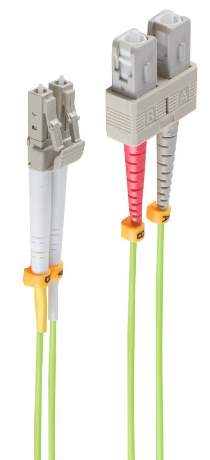 shiverpeaks Câble fibre optique LC-SC-Duplex BASIC-S, 0,5 m - OEM BS07-530115