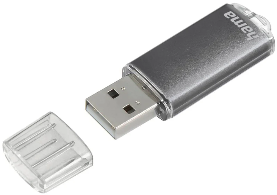 hama Clé USB 2.0 'Laeta', 128 GB, argent - OEM 00108072