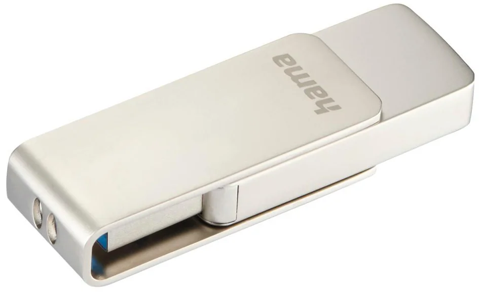 hama Clé USB 3.0 'Rotate Pro', 64 GB, argent - OEM 00182485
