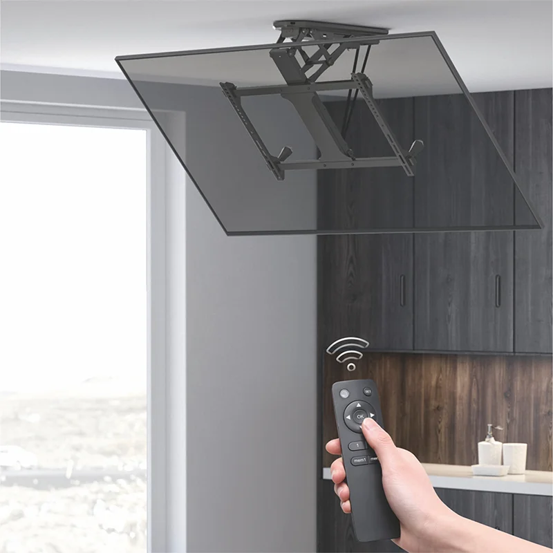 LogiLink Support TV de plafond, motorisé, avec app, (L)600 x (H)400 mm - OEM BP0159A 3 LogiLink Support TV de plafond, motorisé, avec app, (L)600 x (H)400 mm - OEM BP0159A – Image 3