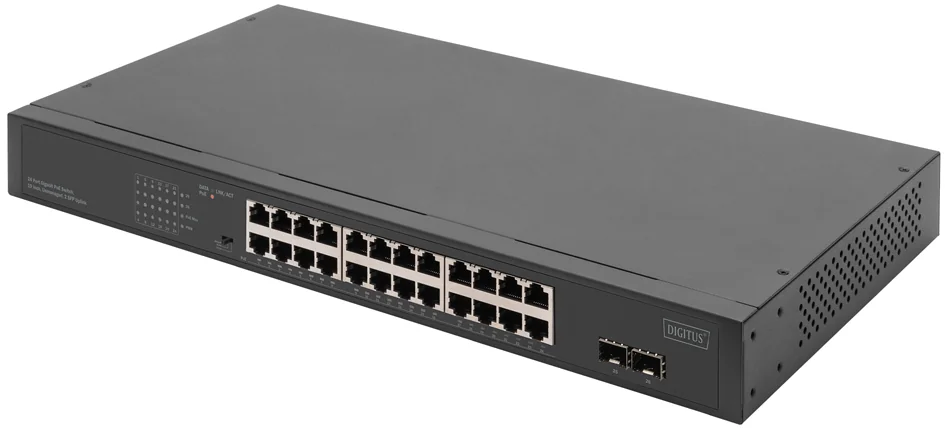 DIGITUS Commutateur réseau Gigabit 19', 24 ports - OEM DN-95348-2