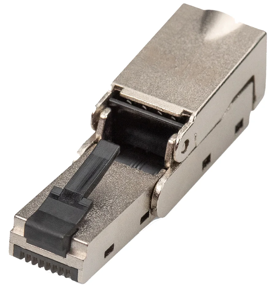 DIGITUS Connecteur, cat. 6A, blindé, articulé - OEM DN-93636