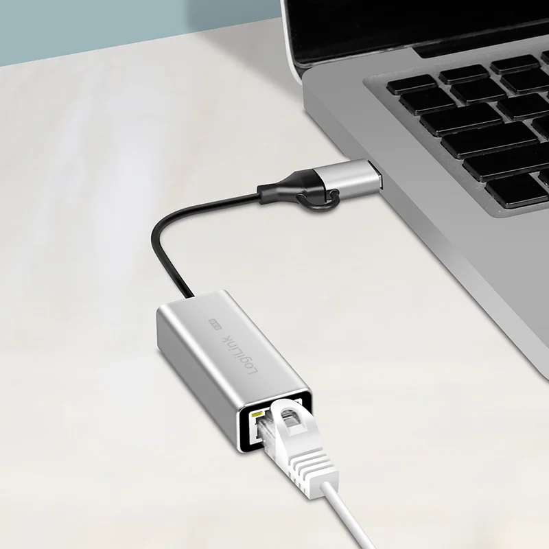 LogiLink Adaptateur réseau Ethernet USB vers RJ45, gris - OEM UA0422 4 LogiLink Adaptateur réseau Ethernet USB vers RJ45, gris - OEM UA0422 – Image 4