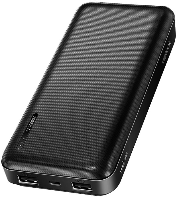 LogiLink Powerbank 20.000 mAh, 2x USB-A, 1x USB-C, blanc - OEM PA0323W 2 LogiLink Powerbank 20.000 mAh, 2x USB-A, 1x USB-C, blanc - OEM PA0323W - Afbeelding 2