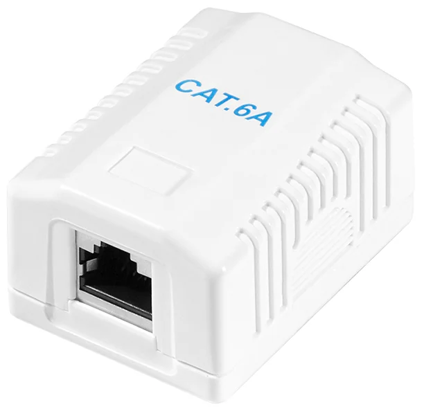 LogiLink Prise RJ45 cat. 6A avec boîtier en saillie, 2x RJ45 - OEM NP0097 3 LogiLink Prise RJ45 cat. 6A avec boîtier en saillie, 2x RJ45 - OEM NP0097 – Image 3