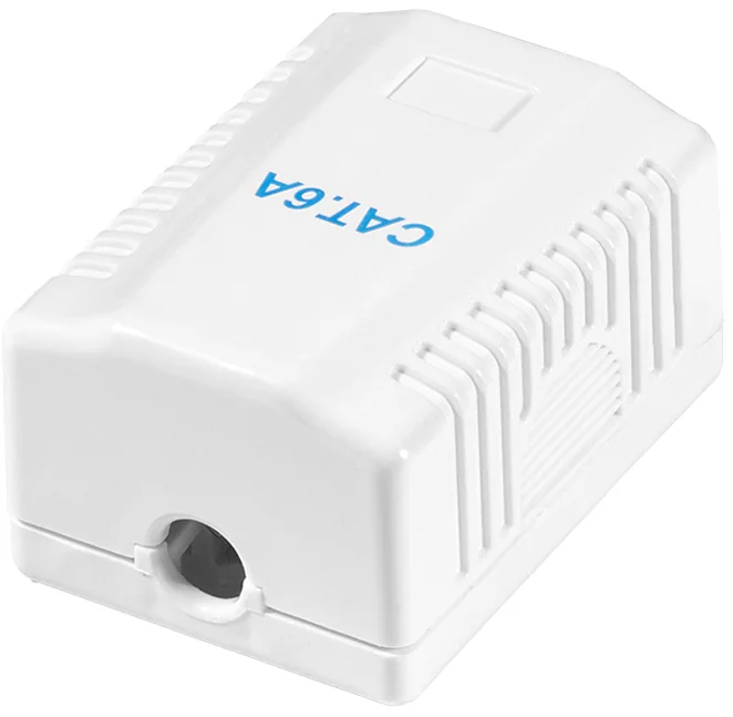 LogiLink Prise RJ45 cat. 6A avec boîtier en saillie, 1x RJ45 - OEM NP0100