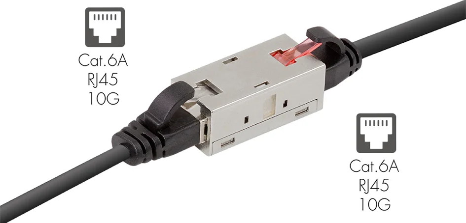 LogiLink Connecteur de câble patch cat. 6A, blindé - OEM NP0067