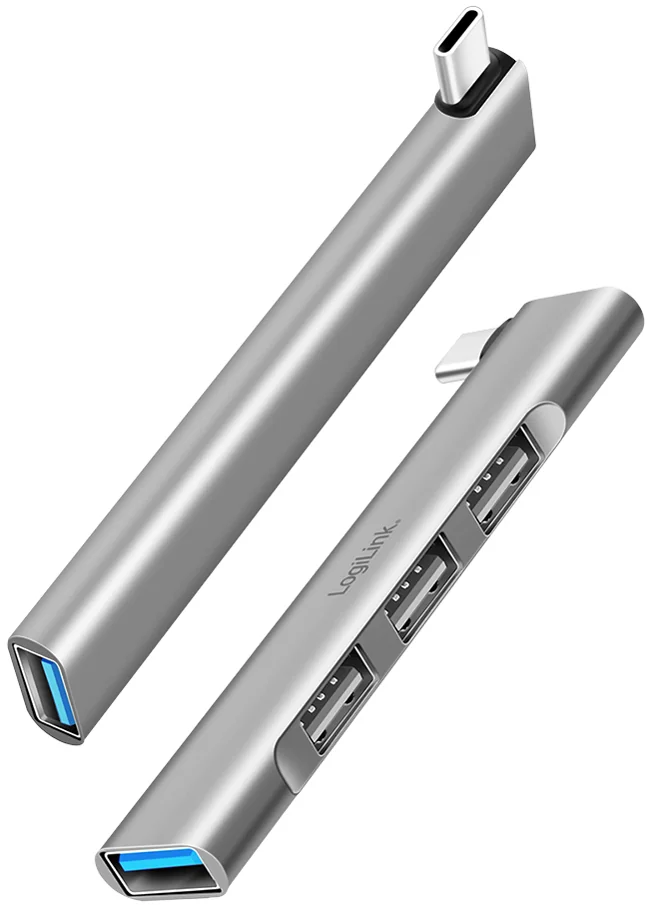 LogiLink Hub USB 3.0 Ultraslim, 4 ports, boîtier aluminium - OEM UA0437 2 LogiLink Hub USB 3.0 Ultraslim, 4 ports, boîtier aluminium - OEM UA0437 – Image 2