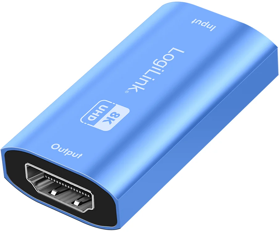 LogiLink Répéteur HDMI, 8K/60 Hz, boîtier en aluminium, bleu - OEM HD0064 3 LogiLink Répéteur HDMI, 8K/60 Hz, boîtier en aluminium, bleu - OEM HD0064 – Image 3