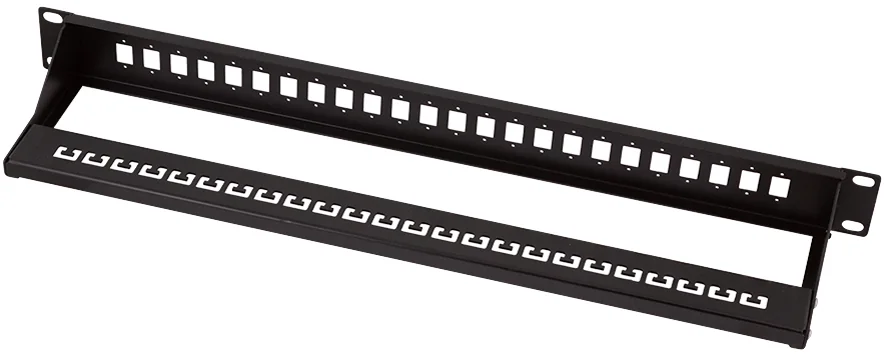 LogiLink Panneau de brassage fibres optiques 19', noir, (L)483 x (P)100 x (H)44 mm - OEM FB0002B