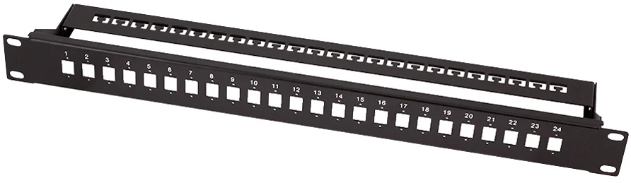 LogiLink Panneau de brassage fibres optiques 19', noir, (L)483 x (P)100 x (H)44 mm - OEM FB0002B 4 LogiLink Panneau de brassage fibres optiques 19', noir, (L)483 x (P)100 x (H)44 mm - OEM FB0002B – Image 4