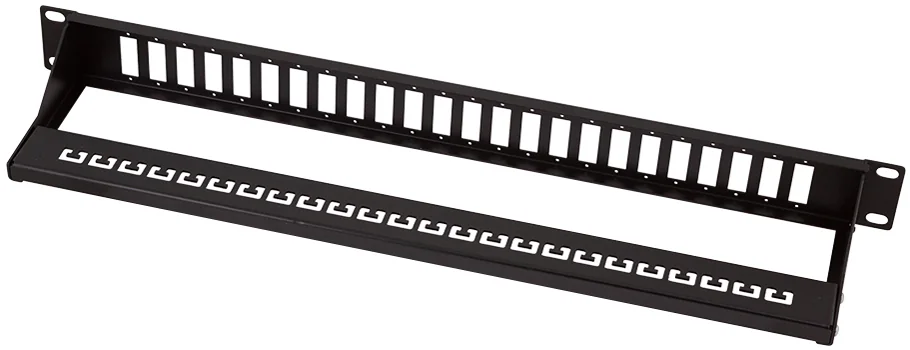 LogiLink Panneau de brassage fibres optiques 19', noir, (L)483 x (P)100 x (H)44 mm - OEM FB0003B