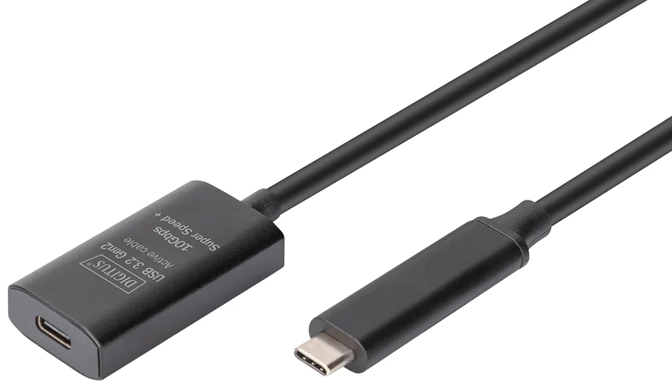 DIGITUS Câble de rallonge actif USB 3.2 Gen2, 5 m - OEM DA-73112