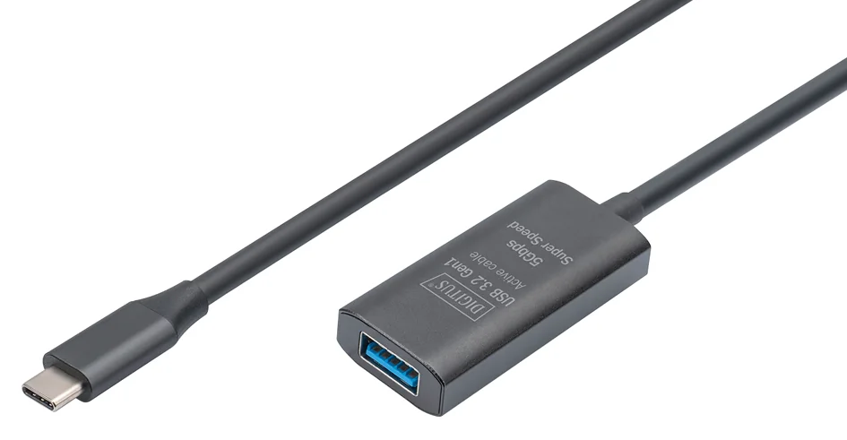 DIGITUS Câble de rallonge actif USB 3.2 Gen1, 5 m - OEM DA-73110