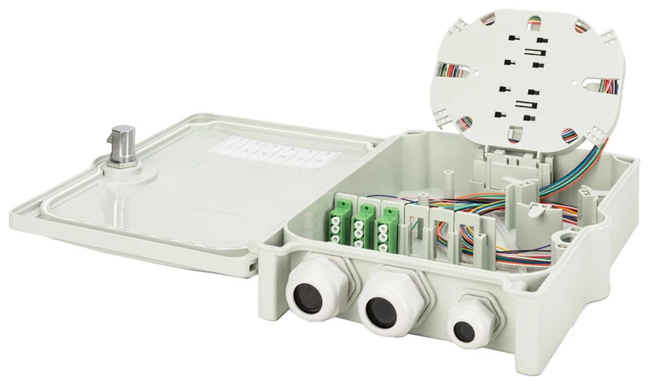 DIGITUS Boîtier de raccordement FTTH/FTTB, 12x LC/APC, garni - OEM DN-968913-LCA 2 DIGITUS Boîtier de raccordement FTTH/FTTB, 12x LC/APC, garni - OEM DN-968913-LCA – Image 2