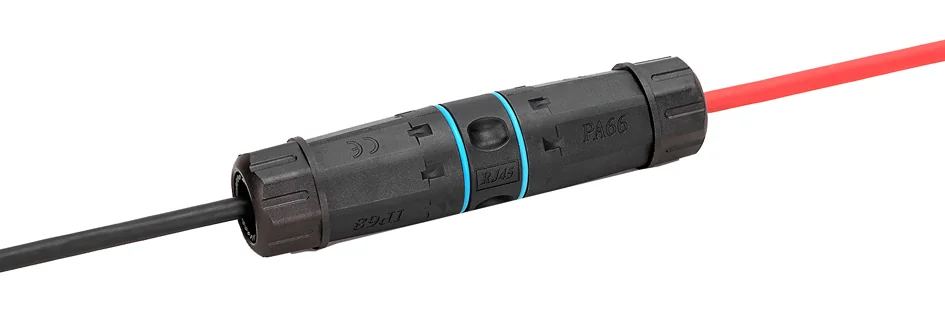 DIGITUS Connecteur de câbles cat. 6A pour l'extérieur, noir - OEM DN-93905-OD