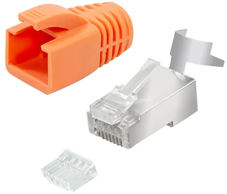 LogiLink Jeu de connecteurs modulaires RJ45, cat. 6A & 7 - OEM MP0078 3 LogiLink Jeu de connecteurs modulaires RJ45, cat. 6A & 7 - OEM MP0078 – Image 3
