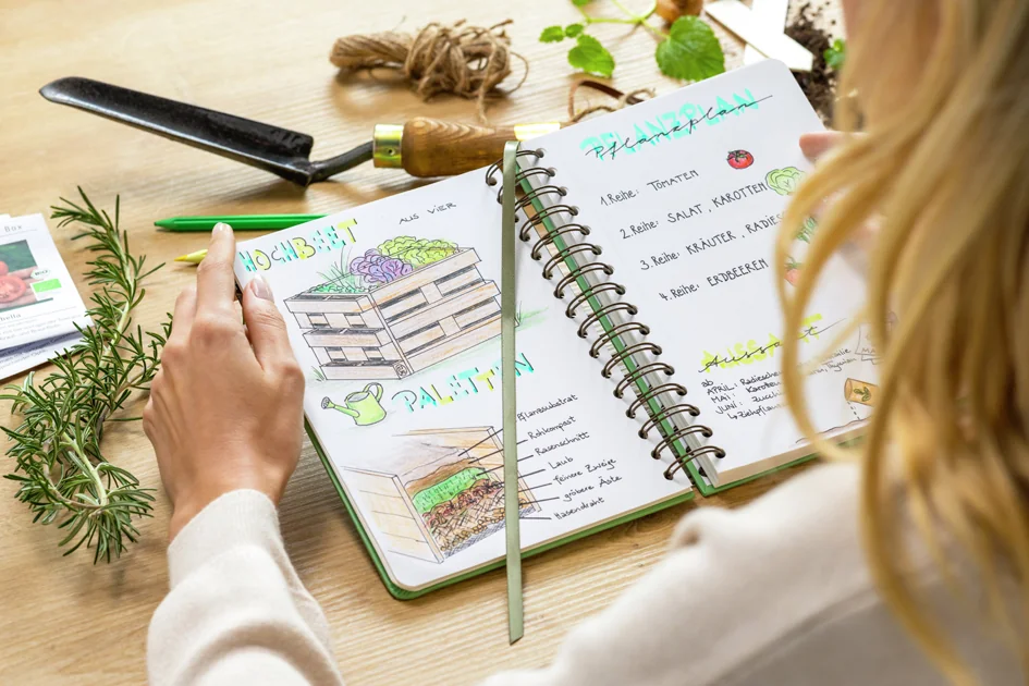 sigel Carnet à spirale Jolie Inspire 'Garden Love', A5 - OEM JN654