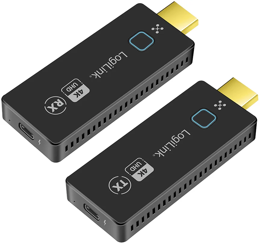 LogiLink Kit amplificateur HDMI Wireless 4K/30Hz, 50 m, noir - OEM HDW0111