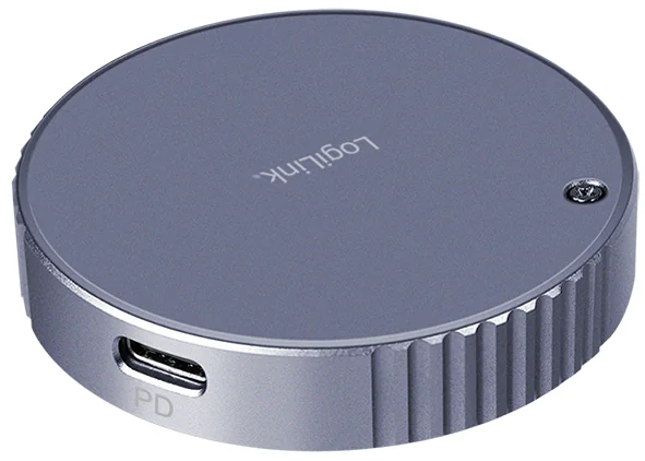 LogiLink Boîtier SSD USB 3.2 Gen2 magnétique, gris - OEM UA0438