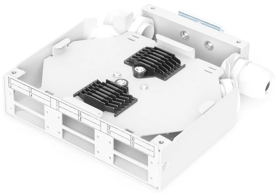 DIGITUS Adaptateur pour rail DIN pour 6x SC/DX, gris - OEM DN-96890 3 DIGITUS Adaptateur pour rail DIN pour 6x SC/DX, gris - OEM DN-96890 – Image 3