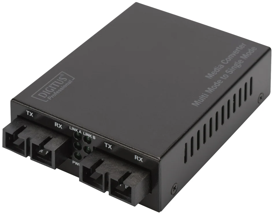DIGITUS Convertiseur média Gigabit Multimode vers Singlemode - OEM DN-82124
