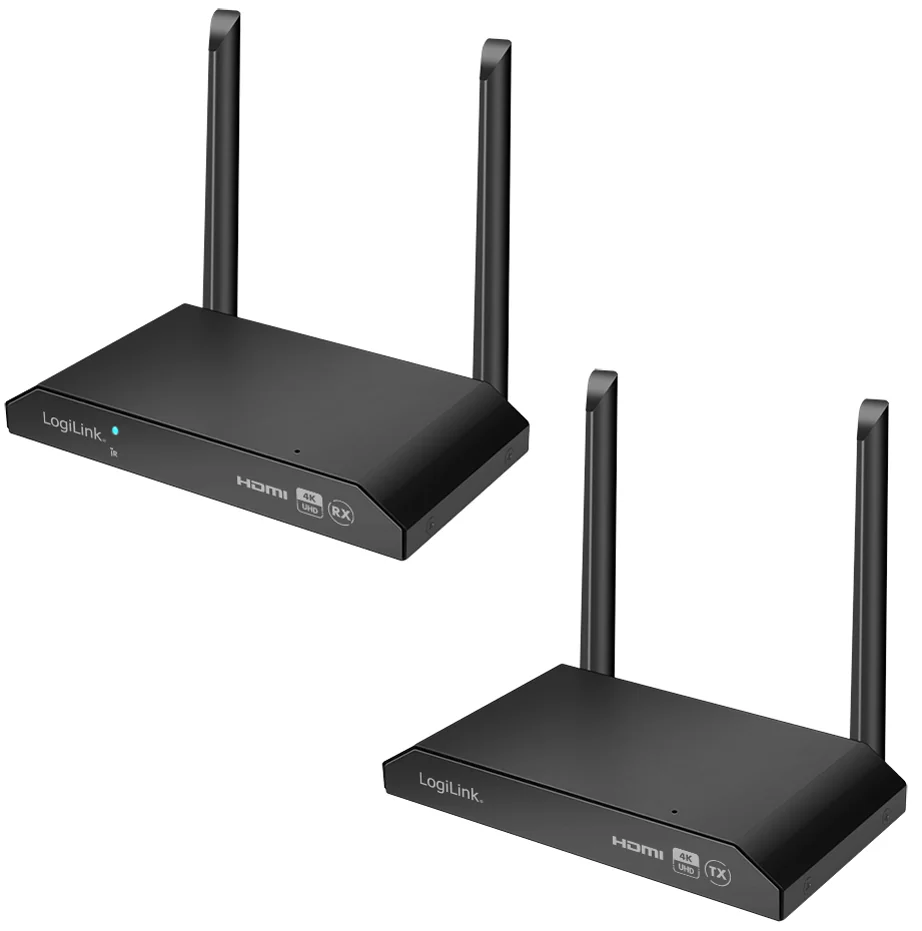 LogiLink Kit d'extension sans fil HDMI KVM, 4K/60Hz, 150 m - OEM HDW0103 3 LogiLink Kit d'extension sans fil HDMI KVM, 4K/60Hz, 150 m - OEM HDW0103 – Image 3