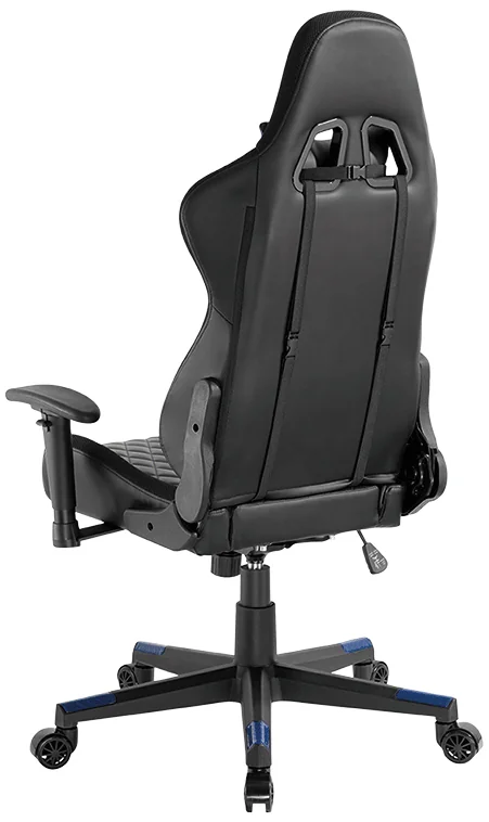 LogiLink Fauteuil pour jeux vidéo, avec lumière RVB, noir - OEM EO0076