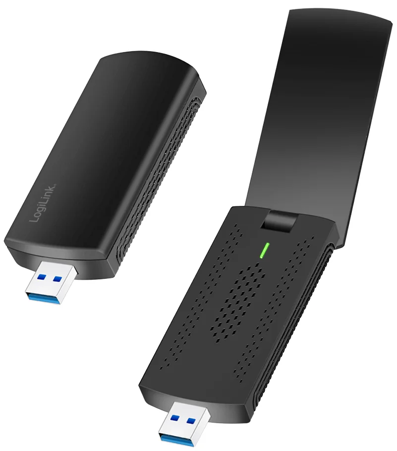 LogiLink Adaptateur WiFi USB 3.0, avec support magnétique - OEM WL0251