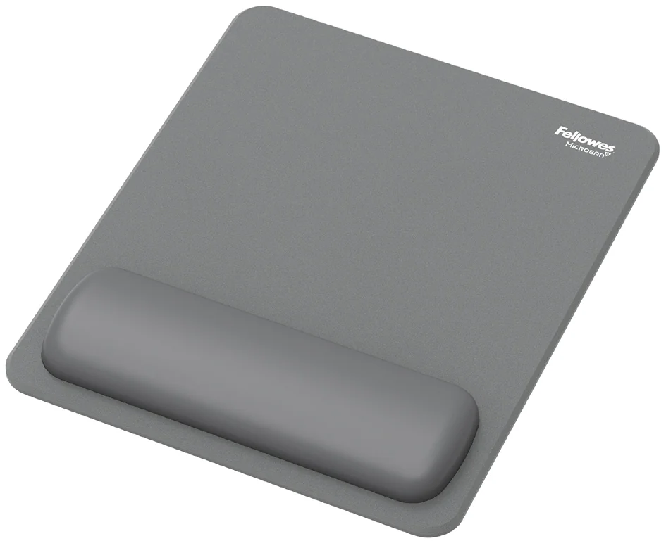 Fellowes Repose-poignet avec tapis de souris Breyta, gris - OEM 100142556 2 Fellowes Repose-poignet avec tapis de souris Breyta, gris - OEM 100142556 – Image 2