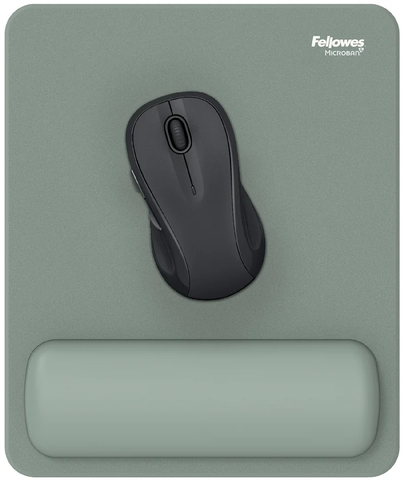 Fellowes Repose-poignet avec tapis de souris Breyta, gris - OEM 100142556 4 Fellowes Repose-poignet avec tapis de souris Breyta, gris - OEM 100142556 – Image 4