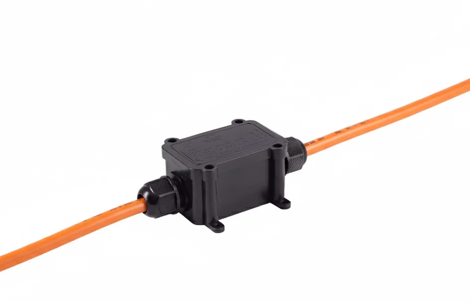 shiverpeaks Boîtier de jonction de câbles réseau, IP68, 1x2 - OEM BS08-01051
