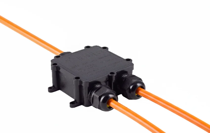 shiverpeaks Boîtier de jonction de câbles réseau, IP68, 1x2 - OEM BS08-01052
