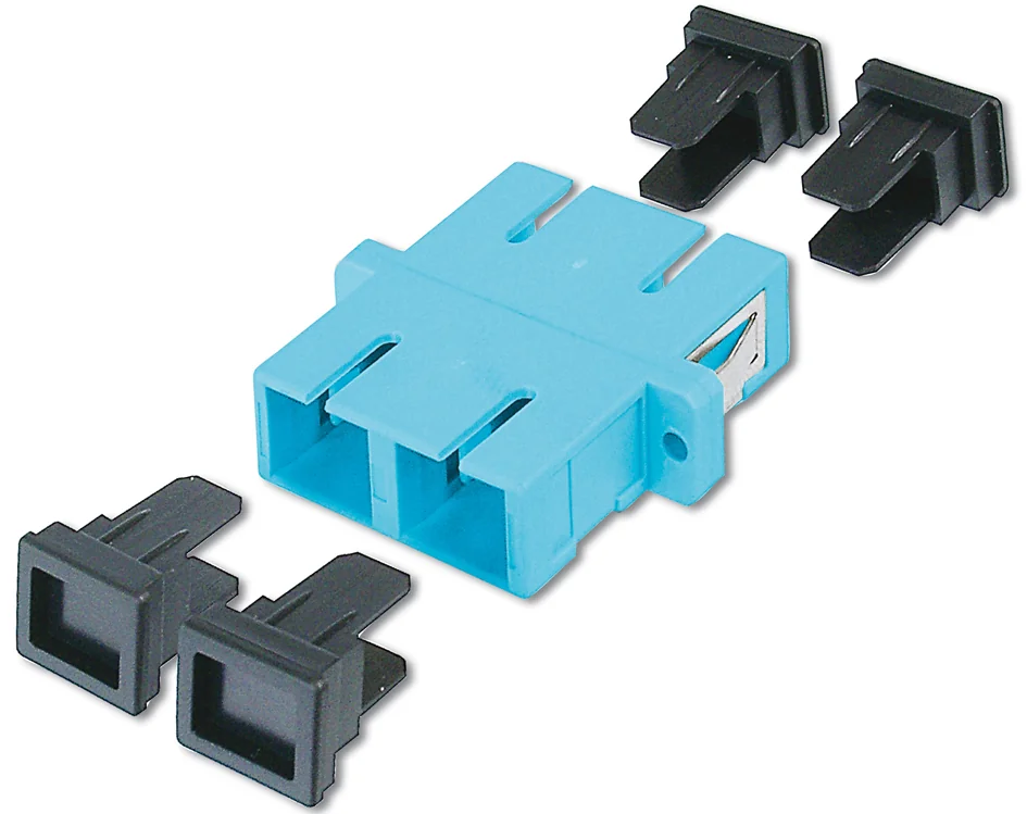 DIGITUS Coupleur fibre optique, SC-SC, Duplex, Multimode OM4 - OEM DN-96005-2