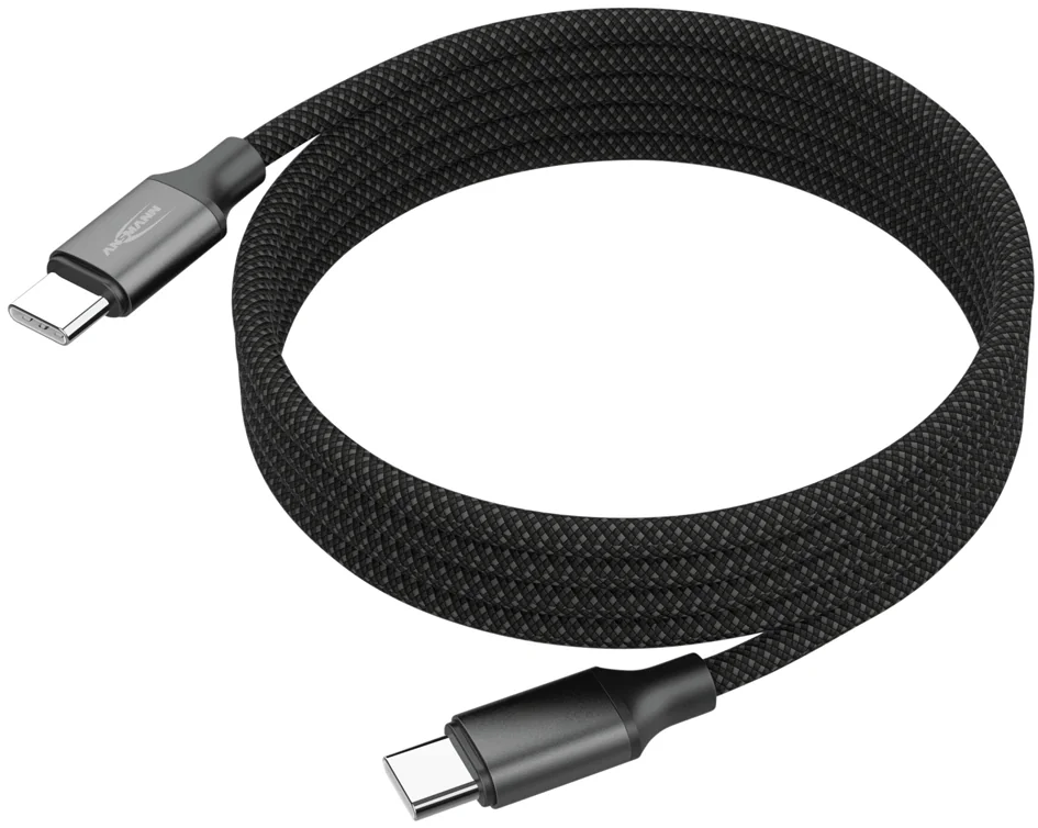 ANSMANN Câble magnétique charge et données, USB-C, 1,2 m - OEM 1700-0186