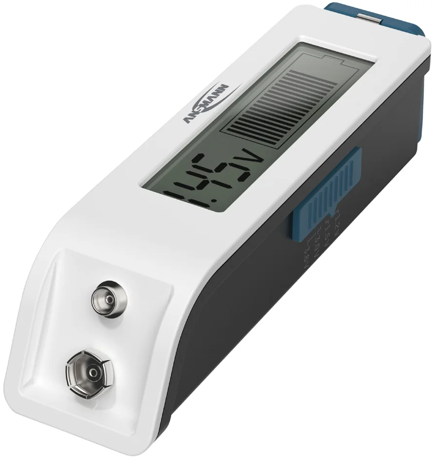 ANSMANN Testeur de piles Comfort Check, écran LCD - OEM 1900-0110