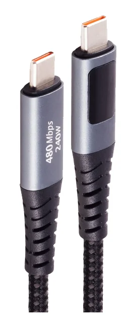 shiverpeaks Câble données & charge USB-C 2.0, écran, 1,0 m - OEM BS14-59025