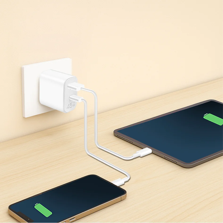LogiLink Chargeur USB, 1x USB-C (PD), 1x USB-A (QC), 45 W - OEM PA0410 2 LogiLink Chargeur USB, 1x USB-C (PD), 1x USB-A (QC), 45 W - OEM PA0410 – Image 2