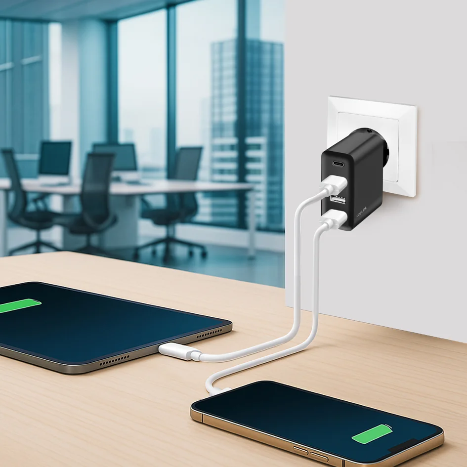 LogiLink Chargeur secteur USB, 3x USB-A (QC), 1x USB-C (PD) - OEM PA0377 2 LogiLink Chargeur secteur USB, 3x USB-A (QC), 1x USB-C (PD) - OEM PA0377 – Image 2