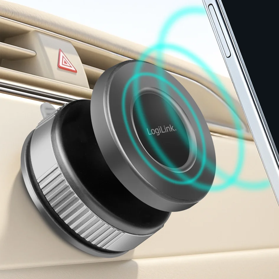LogiLink Support magnétique de smartphone, noir - OEM AA0197