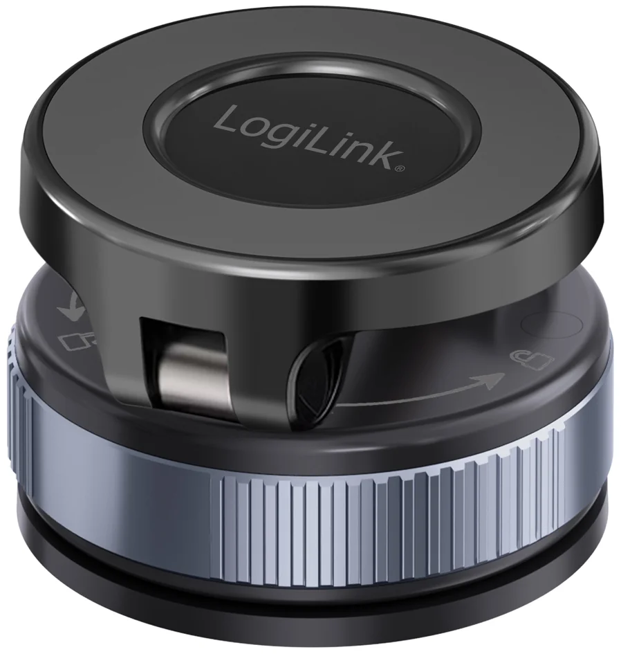 LogiLink Support magnétique de smartphone, 2 bras, noir - OEM AA0198
